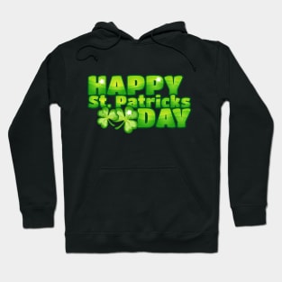 Happy St Patricks Day , St Pattys Day, Luck of the Irish, Lucky Clover Design Hoodie